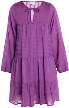 IZIA Midikleid im Streifendesign lila