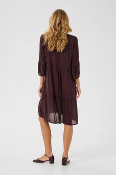 Kaffe Marianah Kleid dunkelbraun