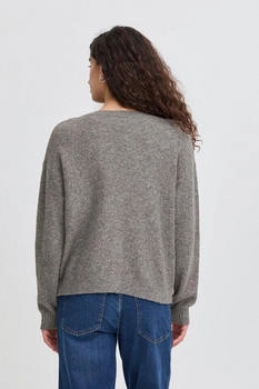 ICHI IHDASILA Kleid dark grey melange