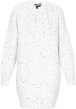 DreiMaster Strickkleid Loose Fit offwhite