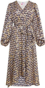 IZIA Maxikleid mit Print enzian/dunkelblau/gold