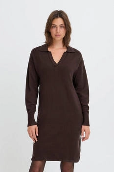 Oxmo Strickkleid NERA braun