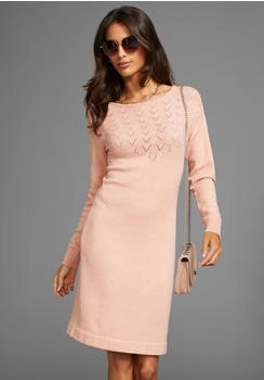 Laura Scott Kleid mit Rundhalsausschnitt (24687131) orange