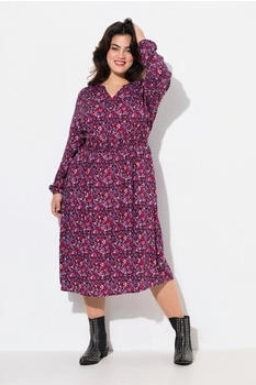 Angel of Style A-Linien Midikleid mit Herzchenmuster