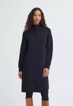 Oxmo OXFSANVA Strickkleid schwarz