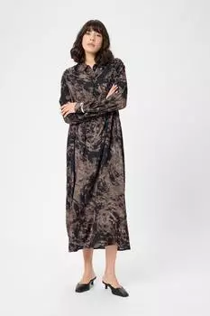 Kaffe KAjamie Kleid Oversized (10510800) braun