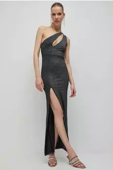 No Matter What Langes Kleid mit Metallic-Faden (8684170000859)