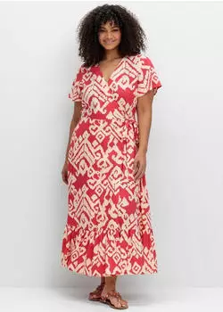 Sheego Maxikleid (24475620) hummer gemustert