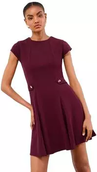 Lipsy Kleid Figurbetont (LIP1280001000001) burgunder