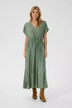 Cream CRLori Blusenkleid laurel wreath dots