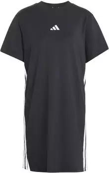 Adidas ESSENTIALS 3-STREIFEN-T-SHIRT-KLEID Black / White (KC4818)