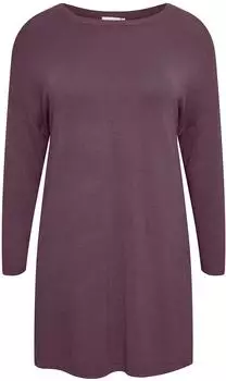 Fransa FPSOFTY TU 1 Minikleid (20611083) black plum