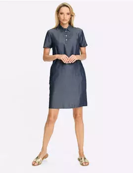 Heine Kleid Shirtkleid (63829424) dunkelblau