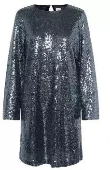 Kaffe Kleid Second Hand (5715576933281) blau
