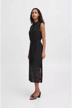 ICHI Ihmarila DR Kleid mit Brustabnähern (20122863) schwarz