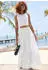 Lascana 2-in-1-Kleid aus geblümter Spitze (LASaoey001000004) weiß