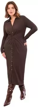 Lipsy Kleid Figurbetont schoko