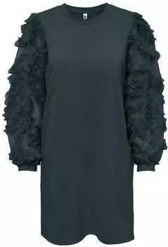 Jacqueline de Yong Fairview Sweatkleid JRS (15247384) dunkelgrün