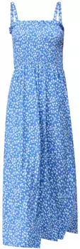 No Matter What No Matter What Midikleid Trägerkleid gemustert (8684170103338) blau/weiß