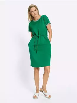 Heine Sweatkleid (74858112) grasgrün