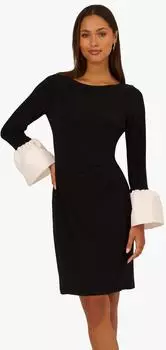 Adrianna Papell Cocktailkleid mit Jersey-Rüschen (42960851121) schwarz