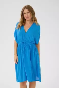 Kaffe Daisy Amber Tie Kleid french blue
