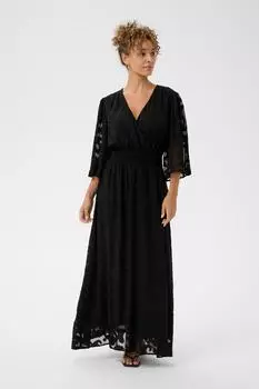 Cream Misandra Kleid mit V-Ausschnitt (10615271) schwarz
