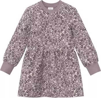 s.Oliver Thermal Fleece Kleid mit All-Over-Print (2170333) rosa