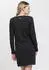 Ragwear Menita O Sweatkleid mit veganer 3 Knopf-Applikation