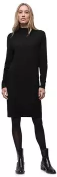 Street One Strickkleid knielang (A144717) schwarz
