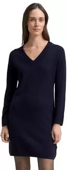 Tom Tailor Strickkleid mit Kaschmir-Anteil (1049139) navy