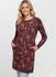 Ragwear Menita O Sweatkleid mit veganer 3 Knopf-Applikation
