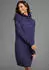 Laura Scott Strickkleid mit Rollkragen