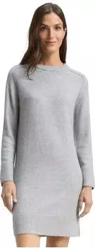 Tom Tailor Minikleid mit Stretchanteil (1049488) grau