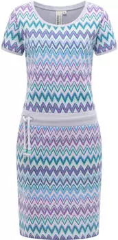 Ragwear Chlloe Youmodo Kleid Schmale Passform lavendel