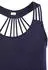 s.Oliver Kurzes Kleid mit Cut-out-Detail 2166308 marine