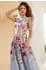 Lipsy Kleid Figurbetont (LIP4774001000007) hellblau/dunkelgrün/rosa/magenta
