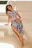 Lipsy Kleid Figurbetont (LIP4774001000007) hellblau/dunkelgrün/rosa/magenta