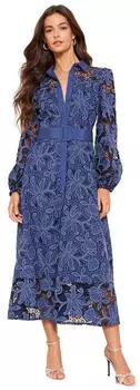 Lipsy Kleid Figurbetont (V1440306) marine/enzian/offwhite