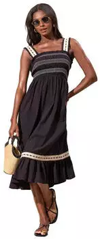 Lipsy Kleid Figurbetont schwarz/offwhite