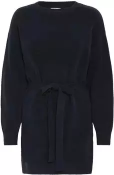 ICHI IHDASILA Kleid dunkelblau