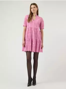 Y.A.S Holi Ss Dress S. Noos (26027163) moonlite mauve
