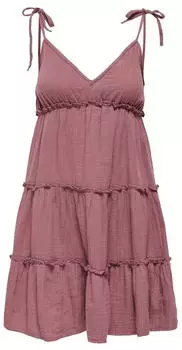 Only Onlthyra Kurzkleid (15373328) rose brown