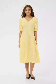 Culture CUantoinett Blusenkleid lemon meringue