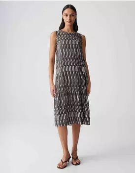 Opus Wicy Dress braun