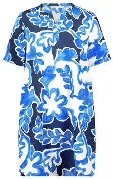 Betty Barclay Hemdblusenkleid mit Print (62611661) cream/dunkelblau