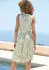 Lascana Jerseykleid mit Allover Animal-Print beige/pastellgrün/hellorange/naturweiß