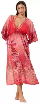 Lipsy Beach Dress Regular Fit orange/rot
