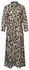 Street One Midi Dress Figure-Hugging Patterned (A144853) timeless beige