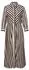 Street One Midi Dress Figure-Hugging Patterned clay sand